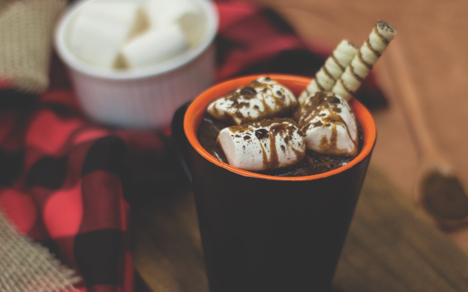 Chocolate Quente Cremoso com Avelãcrem